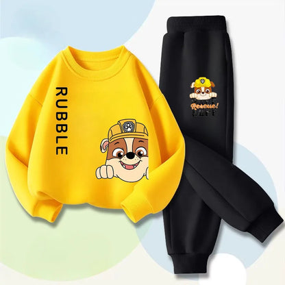 Boys' Sports Pullover and Pants Two-piece Set PAW Patrol Children's Spring New Sweatsuit Kids Casual Breathable Outfits