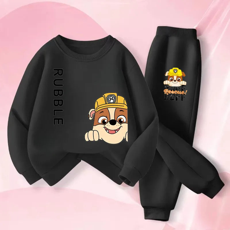 Boys' Sports Pullover and Pants Two-piece Set PAW Patrol Children's Spring New Sweatsuit Kids Casual Breathable Outfits