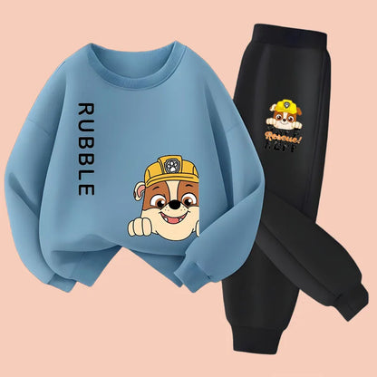 Boys' Sports Pullover and Pants Two-piece Set PAW Patrol Children's Spring New Sweatsuit Kids Casual Breathable Outfits